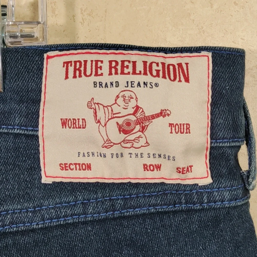7148 True Religion men's Rocco Relaxed Skinny jeans 38 NWT